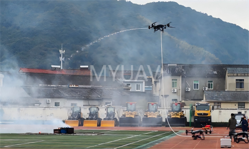 迈优威FC双系留消防无人机：高层建筑火灾的空中守护者