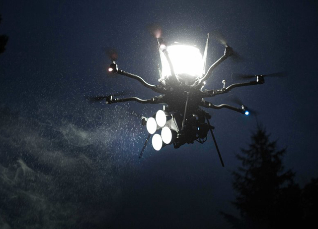 长夜明灯——照明系留无人机