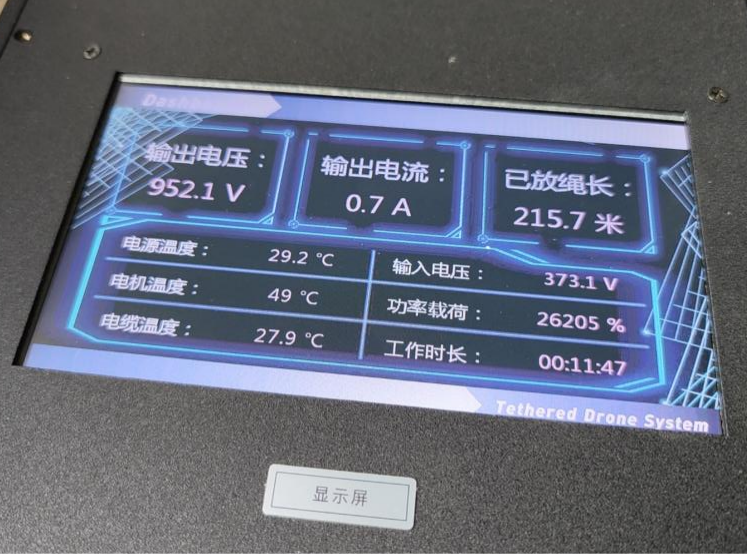 迈优威系留推出第三代20KW-120公斤级系留无人机系统