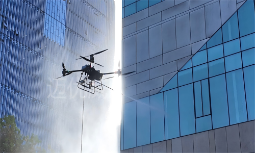 迈优威FC30X楼宇清洗无人机的防水特性