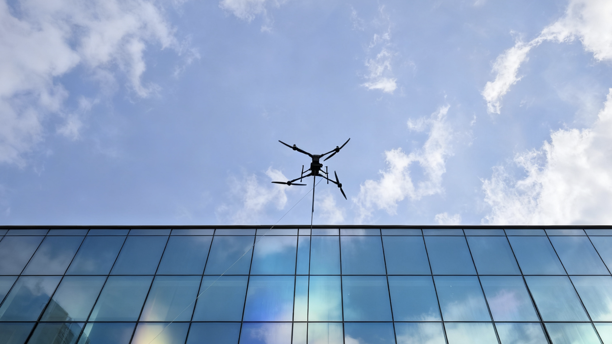 技术赋能，共筑安全新高度：迈优威实测数据助力大疆M400解锁高空清洗新篇章