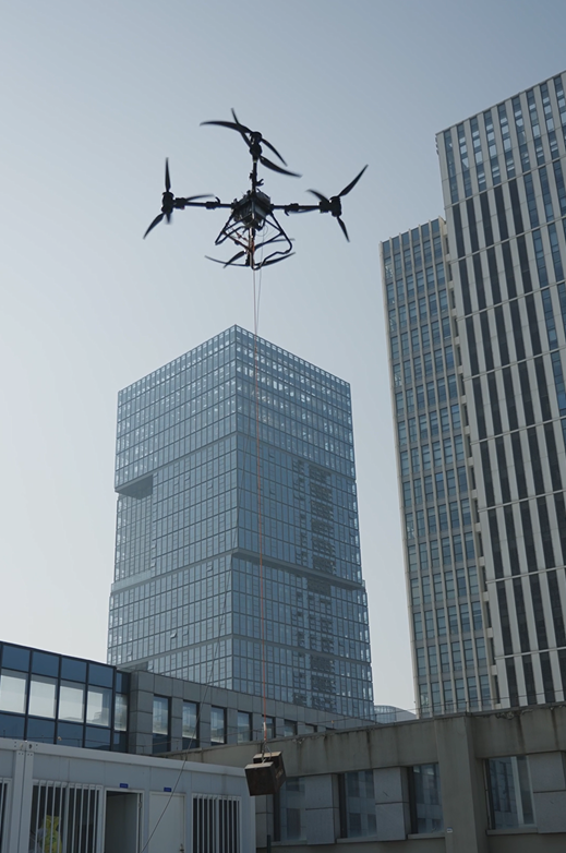 百公斤级平稳吊运！迈优威联合翼飞特完成重载无人机关键测试